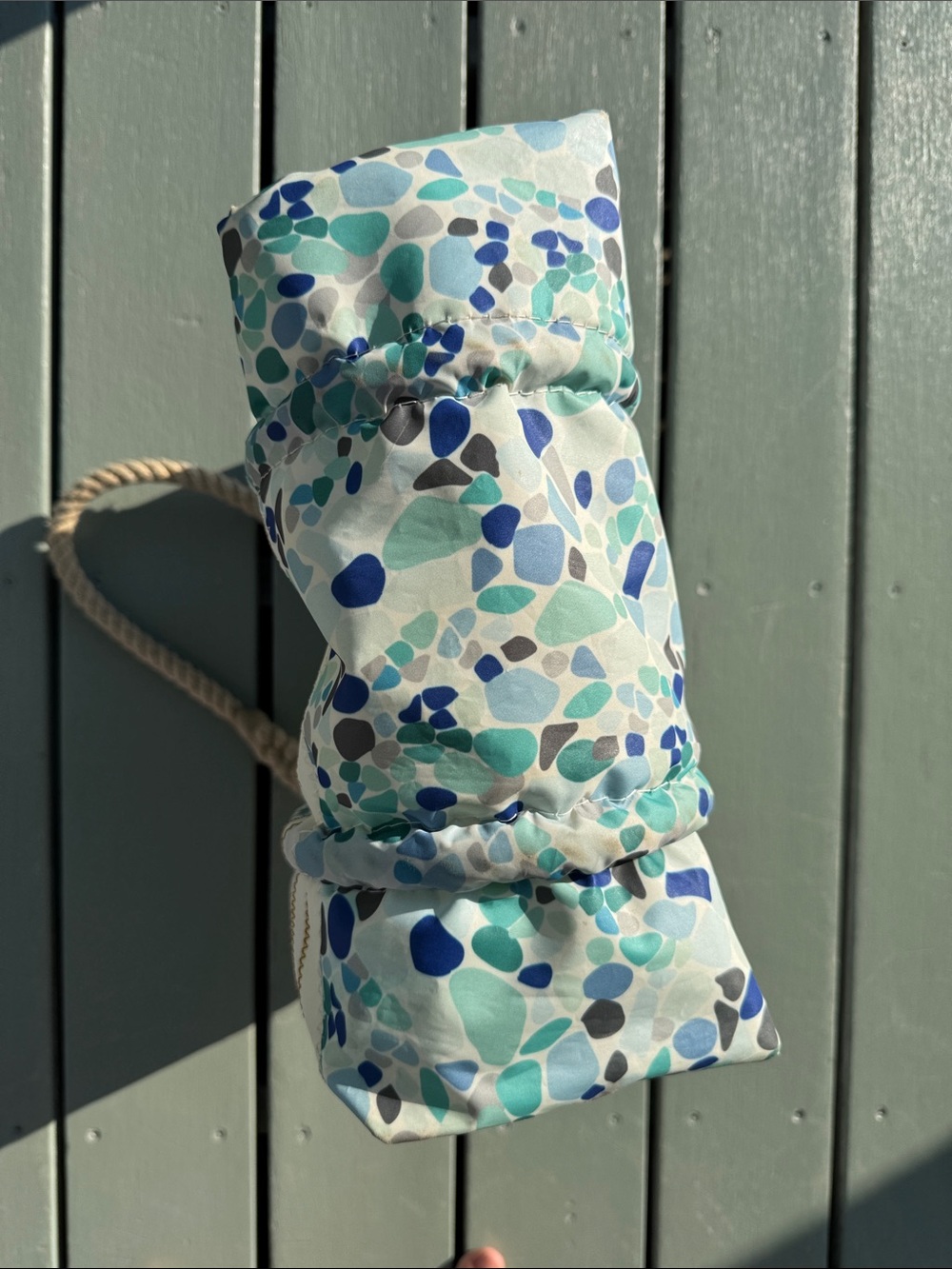 Sea Bags Medium Tote with Anchor and Seaglass - Picture 5 of 7